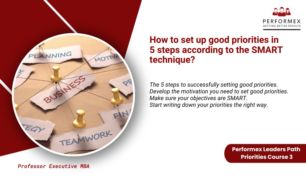 3. Priority : How to set up good priorities?